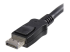 StarTech.com 7 m DisplayPort-kabel med lås – M/M - Närbild