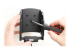 Brodit Active holder for fixed installation - Vänster vinkel