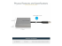 StarTech.com USB 3.0 till 4x HDMI-adapter - Höger sida