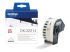 Brother DK-22214 - Vit - Framsidan