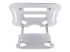 StarTech.com Laptop Stand for Desk, Ergonomic Laptop Stand Adjustable Height, Aluminum, Portable, Supports up to 22lb (10kg), Foldable Laptop Holder for Desk - Tillbaka